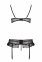 Сексуальный комплект с поясом для чулок LOVELIA SET black S/M - Passion (SO4778) 4
