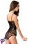 Боди сетка Anne De Ales BAROQUE Black 2