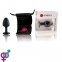 Анальная пробка Marc Dorcel Geisha Plug L, 10х4 см, рубиновый 3