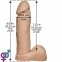 Фалоімітатор Doc Johnson Platinum TRUSKYN - The Tru Ride 8 Inch, 18,2х4,8 см 0