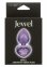 Анальная пробка CalExotics Diamond Heart Plug Small, фиолетовая, 5,7 × 3,2 см, (CE16516F) 1