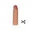 Насадка на член Revolutionary Silicone Nature Extender Flesh, Add 1 