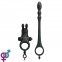 Насадка на член Pretty Love Vibration Penis Sleeve V Black (6603BI0809) 0