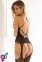 Кружевной комбинезон с глубоким вырезом LACE SEDUCTION, OS (757049BLK) 3