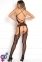 Кружевной комбинезон с глубоким вырезом LACE SEDUCTION, OS (757049BLK) 1