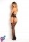 Кружевной комбинезон с глубоким вырезом LACE SEDUCTION, OS (757049BLK) 0