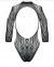Боди-сетка с открытой спиной Obsessive B130 S/M/L (410884) 0