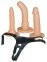 Страпон с насадками Strap-on, телесный 5
