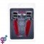 Затискачі на соски Nipple play квадратні пір'ячко Red (810352) 0