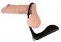 Массажер простаты с эрекционным кольцом Black Velvets Vibrating Ring & Plug 5