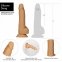 Фаллоимитатор реалистичный, на присоске, с вибропулей Naked Addiction бежевый (NA88022) 3