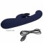Вибратор-кролик с дисплеем Pretty Love Lamar, синий, 22 х 4 см, (BW-500004-LED-2) 3