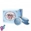 Вибромассажер для пар с функцией управления со смартфона ZALO Fanfan Set, Royal Blue (ZL00435) 4