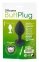 Анальная пробка с камнем Silicone Butt Plug, силикон (537594) 3