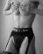 Трусы для страпона с подвязками для чулок Strap-On-Me REBEL HARNESS - XL 6
