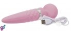 Роскошный вибромассажер PILLOW TALK - Sultry Pink с кристаллом Сваровски 3