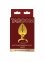 Анальний корок металевий золотистий L Butt Plug With Diamond Jewel Taboom (T17169) 3