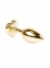 Анальная пробка с фиолетовым камнем, сердце Jewellery (BS64043) 1