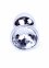 Анальна пробка з каменем Plug-Jewellery Silver PLUG- Clear розмір S (64-00012) 0