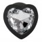 Анальная пробка с камнем Silicone Butt Plug, силикон (537594) 2