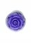 Анальна пробка з каменем у вигляді троянди, фіолетовий Jewellery (BS64123) 1