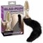 Анальна пробка з хвостом Glass Plug With Tail (509930) 6