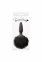 Анальна пробка з м'яким пухнастим хвостом кролика BUNNY TAILS MINI BLACK BLACK FUR (T280985) 0