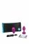 Анальная пробка с вибрацией B-Vibe Vibrating Jewel Plug S/M Pink Ruby, силиконовая, розовая (BV31664) 7