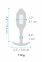 Анальна пробка з вібрацією Snug Plug 2 B-Vibe, силіконова, чорна (BV-014 BLK) 3