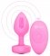 Анальная пробка с вибрацией и пультом управления B-Vibe Vibrating Heart Plug S/M Pink (54015690000) 1