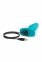 Анальная пробка с вибрацией и имитацией римминга b-Vibe Rimming Plug 2, голубая (BV585793) 4