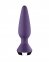 Анальная вибропробка Plug-ilicious 1 Purple (SO5442) 2
