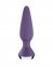 Анальная вибропробка Plug-ilicious 1 Purple (SO5442) 3