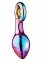 Анальный плаг из боросиликатного стекла GLAMOUR GLASS CHUNKY RING PLUG (DT22024) 1