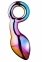 Анальный плаг из боросиликатного стекла GLAMOUR GLASS CHUNKY RING PLUG (DT22024) 0