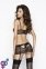 Эротическое белье CANNE SET black - Passion 1
