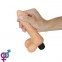 Реалістичний вібратор Real Feel Vibrator 5 Flesh 8