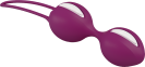 Вагинальные шарики Fun Factory «Smartballs Duo», 9,5х3,2 см, фиолетовый 5