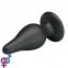 Анальная пробка Pretty Love Sturdy Silicone Anal Plug Black (6603BI0554) 4