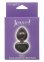 Анальна пробка CalExotics Diamond Heart Plug Small, чорна, 5,7×3,2 см (CE16516B) 0