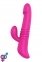 Вибромассажер с функцией нагрева HEATING THRUSTER MAGENTA (DT21538) 0