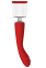 Двойной вибратор с 2 вакуумными насадками RED REVOLUTION GEORGIA (DT21992) 0