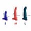 Фаллоимитатор Fun Factory LIMBA FLEX S, синий, гибкий, с эффектом памяти, подходит для точки G, SX0994 6