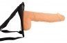 Страпон мужской полый NMC LUST 9.5INCH HOLLOW STRAP-ON FLESH (T111888) 5
