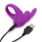 Ерекційне кільце з вібрацією Happy Rabbit Rechargeable Cock Ring Purple (FS84681) 0