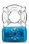 Ерекційне виброкольцо PLAY WITH ME ONE NIGHT STAND VIBRATING C-RING BLUE (T331771) 0