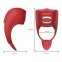 Эрекционное кольцо с электростимуляцией Foxshow – Vibrator – Silicone Ring Red USB (F63024) 4