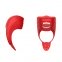 Эрекционное кольцо с электростимуляцией Foxshow – Vibrator – Silicone Ring Red USB (F63024) 1