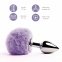 Анальная пробка FeelzToys - Bunny Tails Butt Plug Purple (SO5062) 0