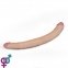 Двусторонний фаллоимитатор King Size Realistic Ladykiller Tapered Double Penetration 14